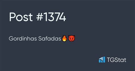 Telegram: Contact @gordinhassafadasbrasil.